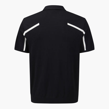 KNIT HYBRID SHORT-SLEEVED T-SHIRT 男士 高爾夫球上衣