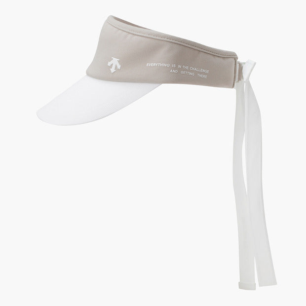 ESSENTIAL SPIRIT DETACHABLE RIBBON 1+1 SUNVISOR 女士 高爾夫遮陽帽