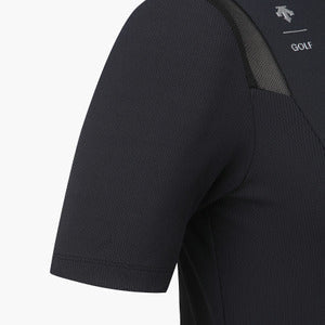 RIBBED SHORT-SLEEVED T-SHIRT 女士 高爾夫球上衣