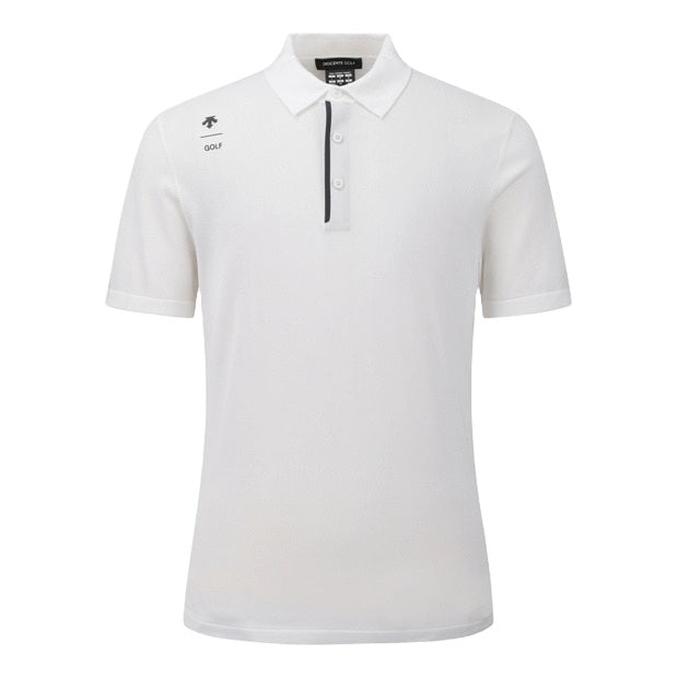 ONE-POINT SHORT-SLEEVED SWEATER 男士 高爾夫球上衣