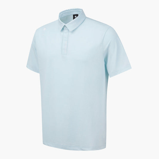 ONE-POINT COLLARED SHORT-SLEEVED T-SHIRT 男士 高爾夫球上衣