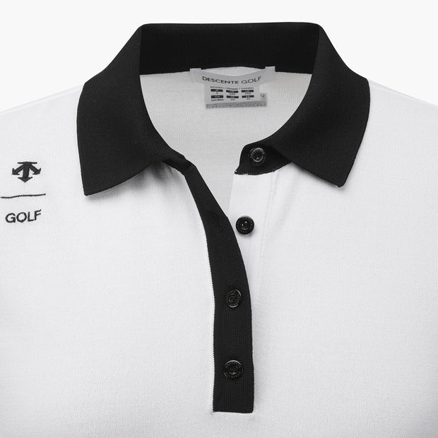 Y-COLLARED SWEATER 女士 高爾夫球上衣