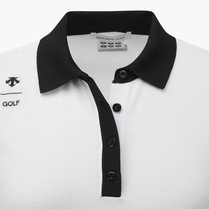 Y-COLLARED SWEATER 女士 高爾夫球上衣