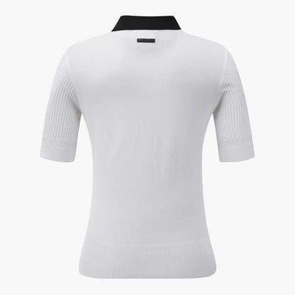 Y-COLLARED SWEATER 女士 高爾夫球上衣