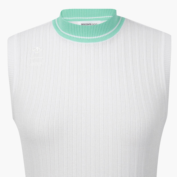 KNIT SLEEVELESS 女士 高爾夫球上衣
