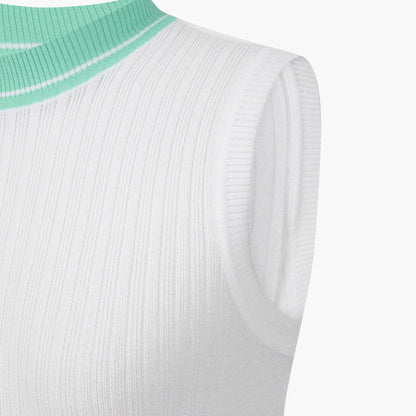 KNIT SLEEVELESS 女士 高爾夫球上衣