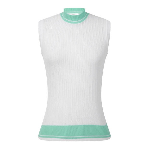 KNIT SLEEVELESS 女士 高爾夫球上衣