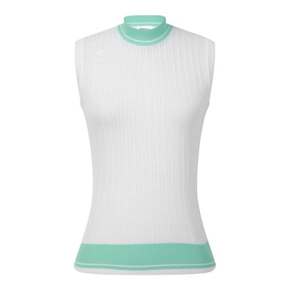 KNIT SLEEVELESS 女士 高爾夫球上衣