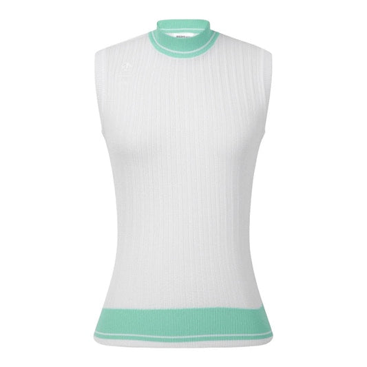 KNIT SLEEVELESS 女士 高爾夫球上衣