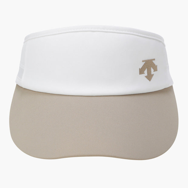 W ESSENTIAL RIBBON SUNVISOR 女士 高爾夫遮陽帽