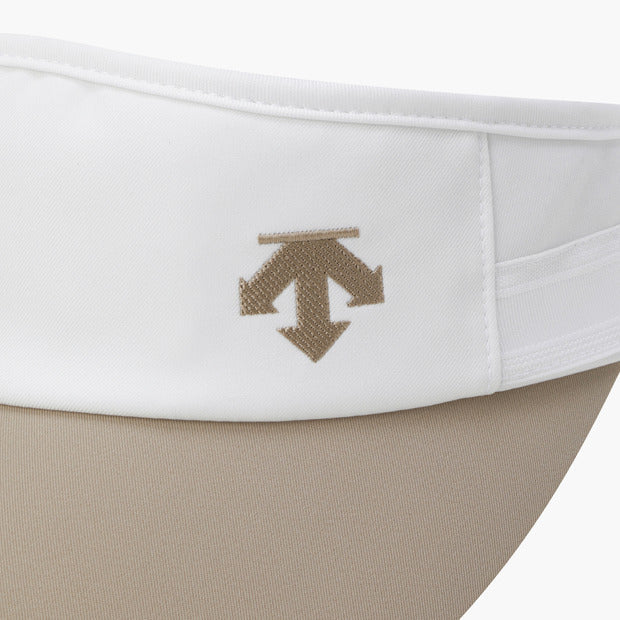 W ESSENTIAL RIBBON SUNVISOR 女士 高爾夫遮陽帽