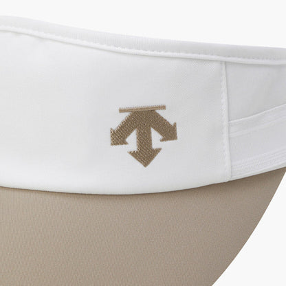 W ESSENTIAL RIBBON SUNVISOR 女士 高爾夫遮陽帽