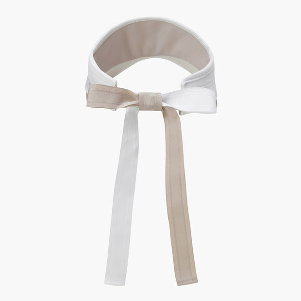 W ESSENTIAL RIBBON SUNVISOR 女士 高爾夫遮陽帽