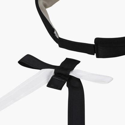 W ESSENTIAL RIBBON SUNVISOR 女士 高爾夫遮陽帽