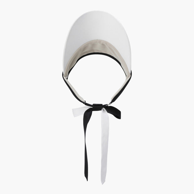 W ESSENTIAL RIBBON SUNVISOR 女士 高爾夫遮陽帽