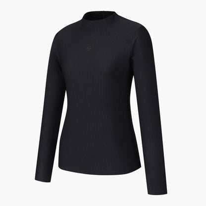 ACMT SHIRRING MOCK-NECK T-SHIRT 女士 高爾夫球上衣