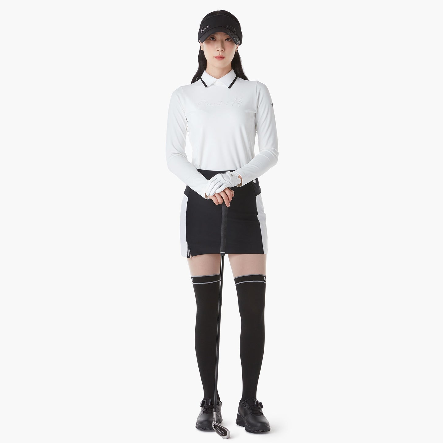 BASIC COLLARED LONG-SLEEVE T-SHIRT 女士 高爾夫球上衣