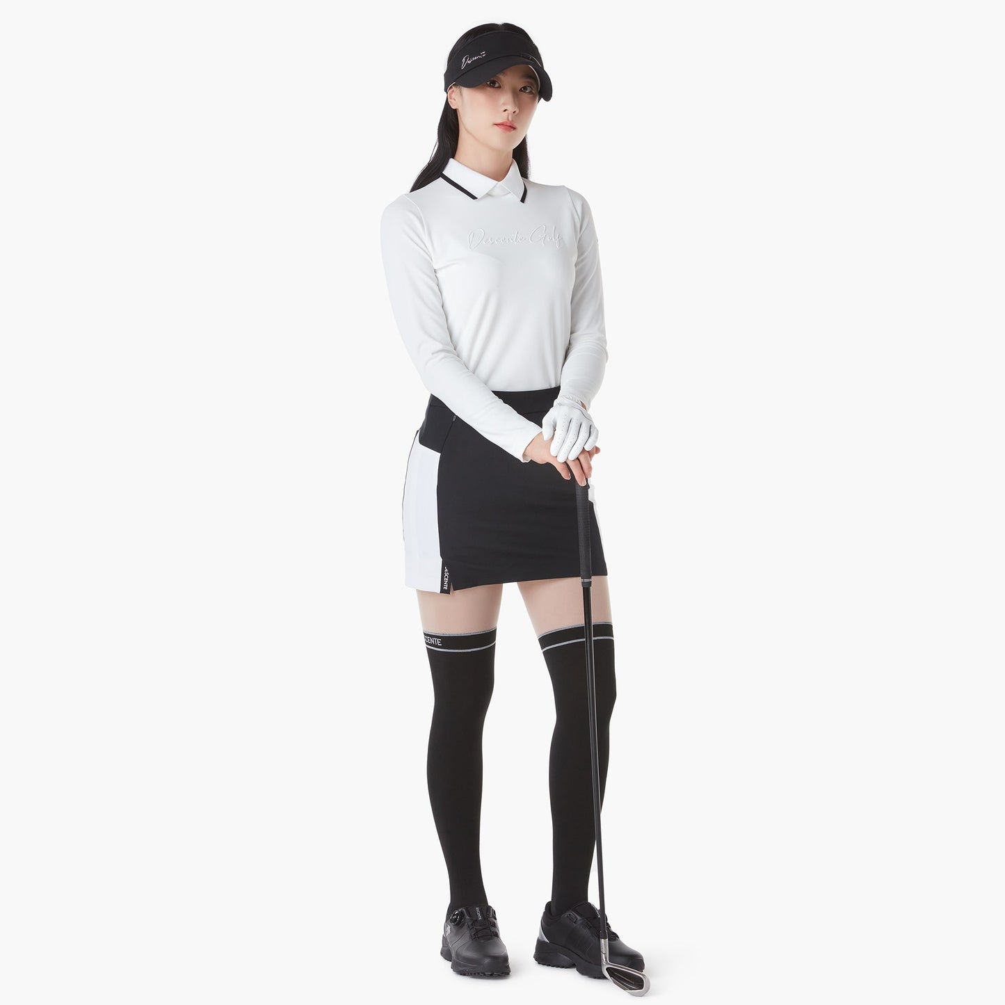 BASIC COLLARED LONG-SLEEVE T-SHIRT 女士 高爾夫球上衣