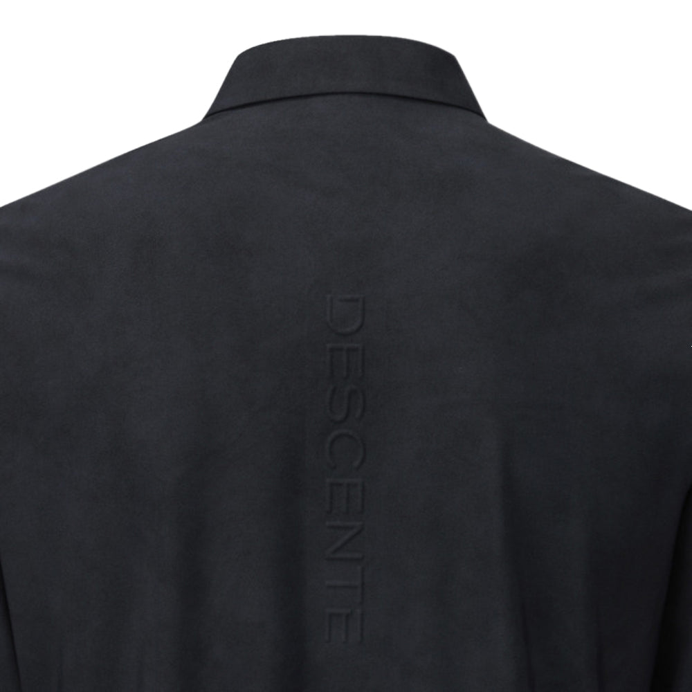 ALL-OVER PATTERNED Y-COLLARED LONG-SLEEVED T-SHIRT 男士 高爾夫POLO衫