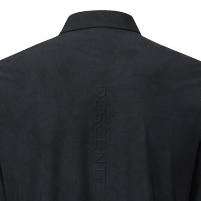 ALL-OVER PATTERNED Y-COLLARED LONG-SLEEVED T-SHIRT 男士 高爾夫POLO衫