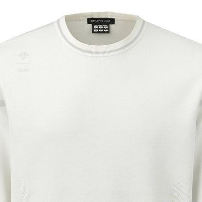 SOLID SINGLE-LAYERED ROUND SWEATER 男士 高爾夫針織衫