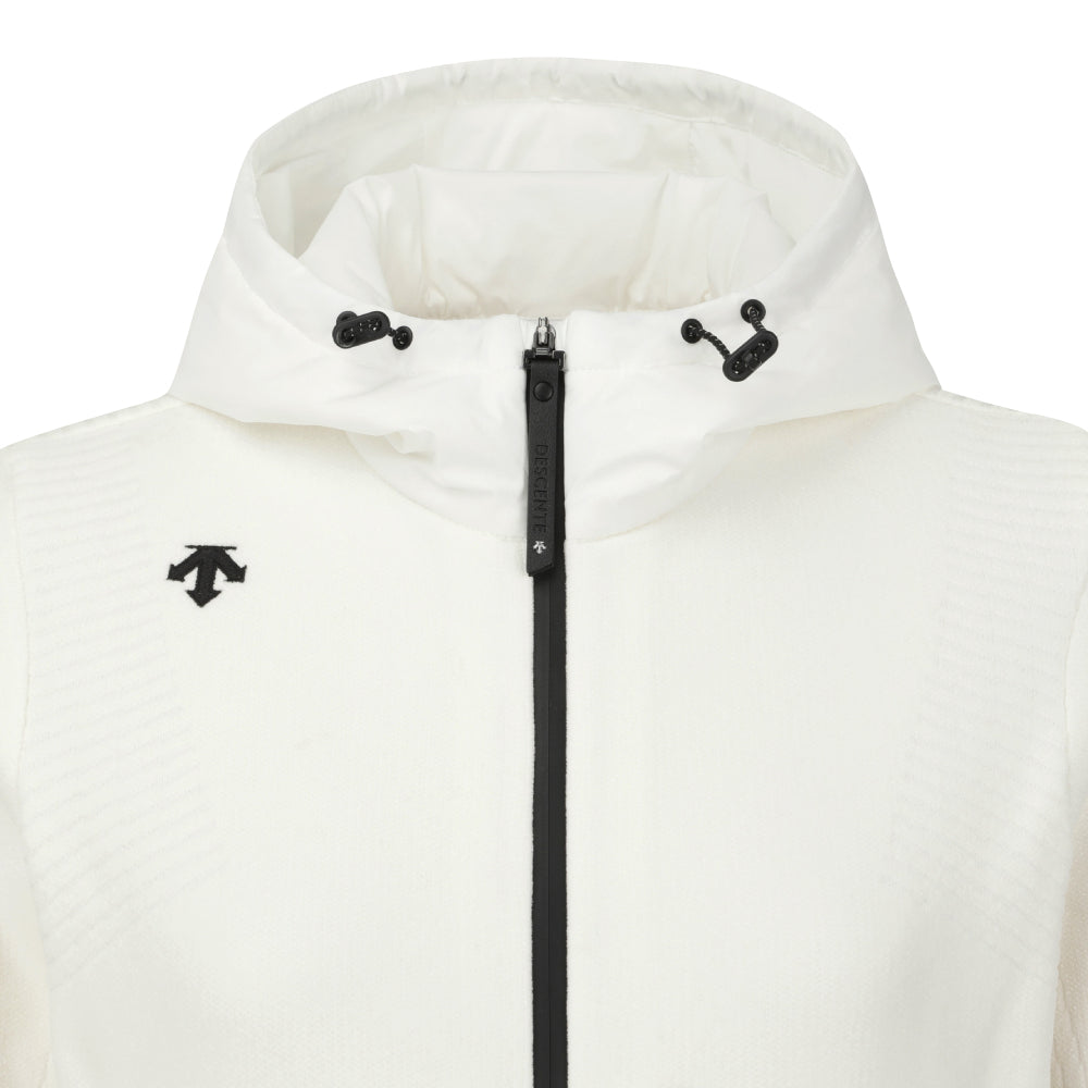 CHENILLE HOODED ZIP-UP CARDIGAN 女士 高爾夫球連帽外套