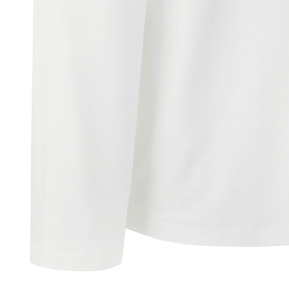 SIGNATURE JACQUARD Y-COLLARED LONG-SLEEVED T-SHIRT 男士 高爾夫POLO衫