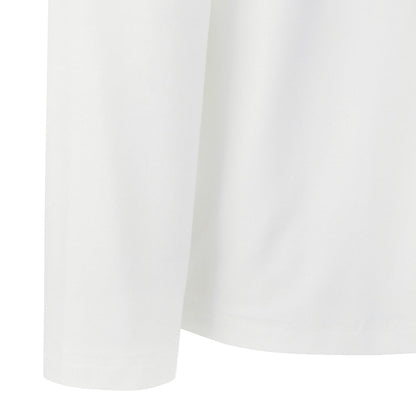 SIGNATURE JACQUARD Y-COLLARED LONG-SLEEVED T-SHIRT 男士 高爾夫POLO衫