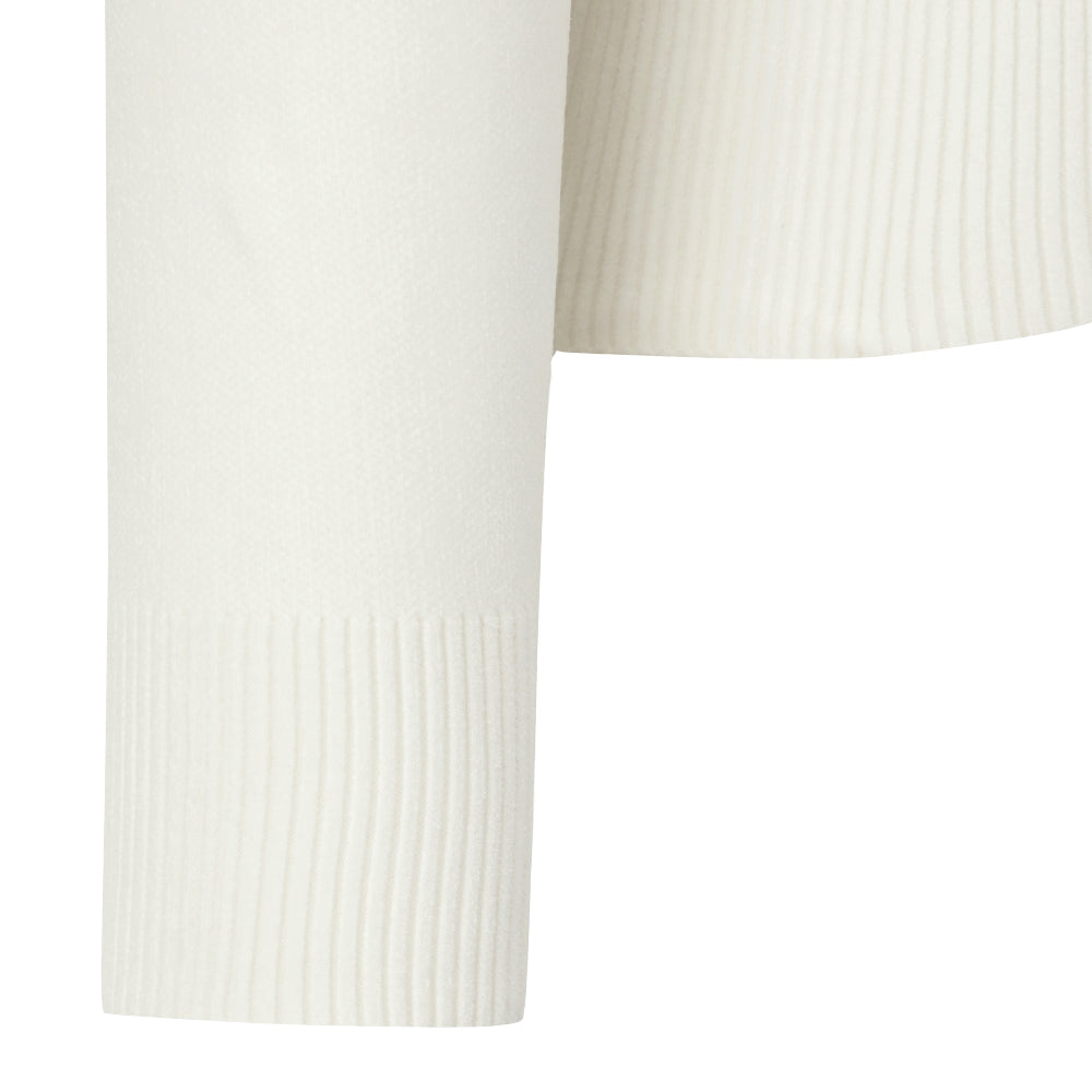 CHENILLE HOODED ZIP-UP CARDIGAN 女士 高爾夫球連帽外套