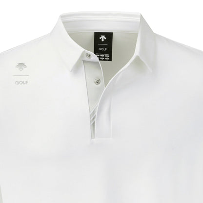 SIGNATURE JACQUARD Y-COLLARED LONG-SLEEVED T-SHIRT 男士 高爾夫POLO衫