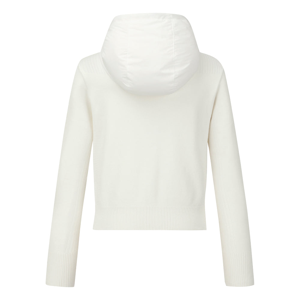 CHENILLE HOODED ZIP-UP CARDIGAN 女士 高爾夫球連帽外套