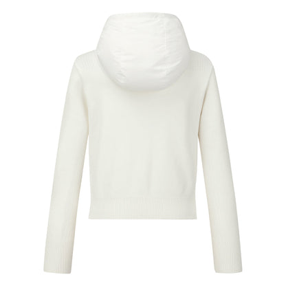 CHENILLE HOODED ZIP-UP CARDIGAN 女士 高爾夫球連帽外套