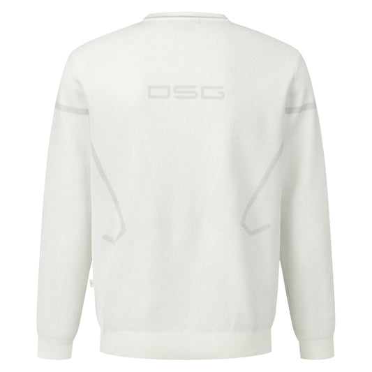 SOLID SINGLE-LAYERED ROUND SWEATER 男士 高爾夫針織衫