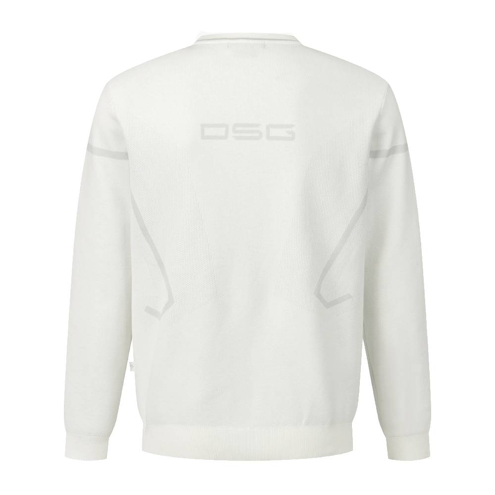 SOLID SINGLE-LAYERED ROUND SWEATER 男士 高爾夫針織衫