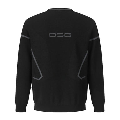 SOLID SINGLE-LAYERED ROUND SWEATER 男士 高爾夫針織衫