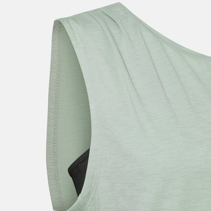 WOMENS COOLING 2 IN 1 SLEEVELESS BRA-TOP 女士 運動上衣