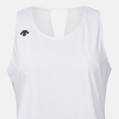 Layered Longlength Sleeveless 女士 跑步上衣