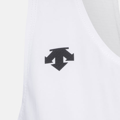 Layered Longlength Sleeveless 女士 跑步上衣