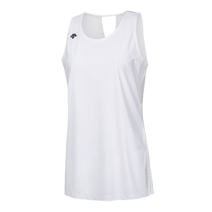 Layered Longlength Sleeveless 女士 跑步上衣