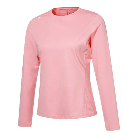 WOMENS ESSENCIAL SLIM FIT LONG SLEEVE T-SHIRTS 女士 運動上衣