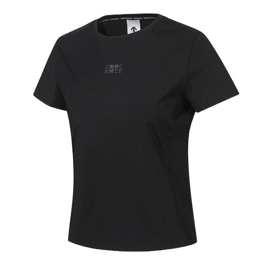 WOMENS SLIM FIT SEMICROP HALF SLEEVE T-SHIRTS 女士 中短版運動上衣