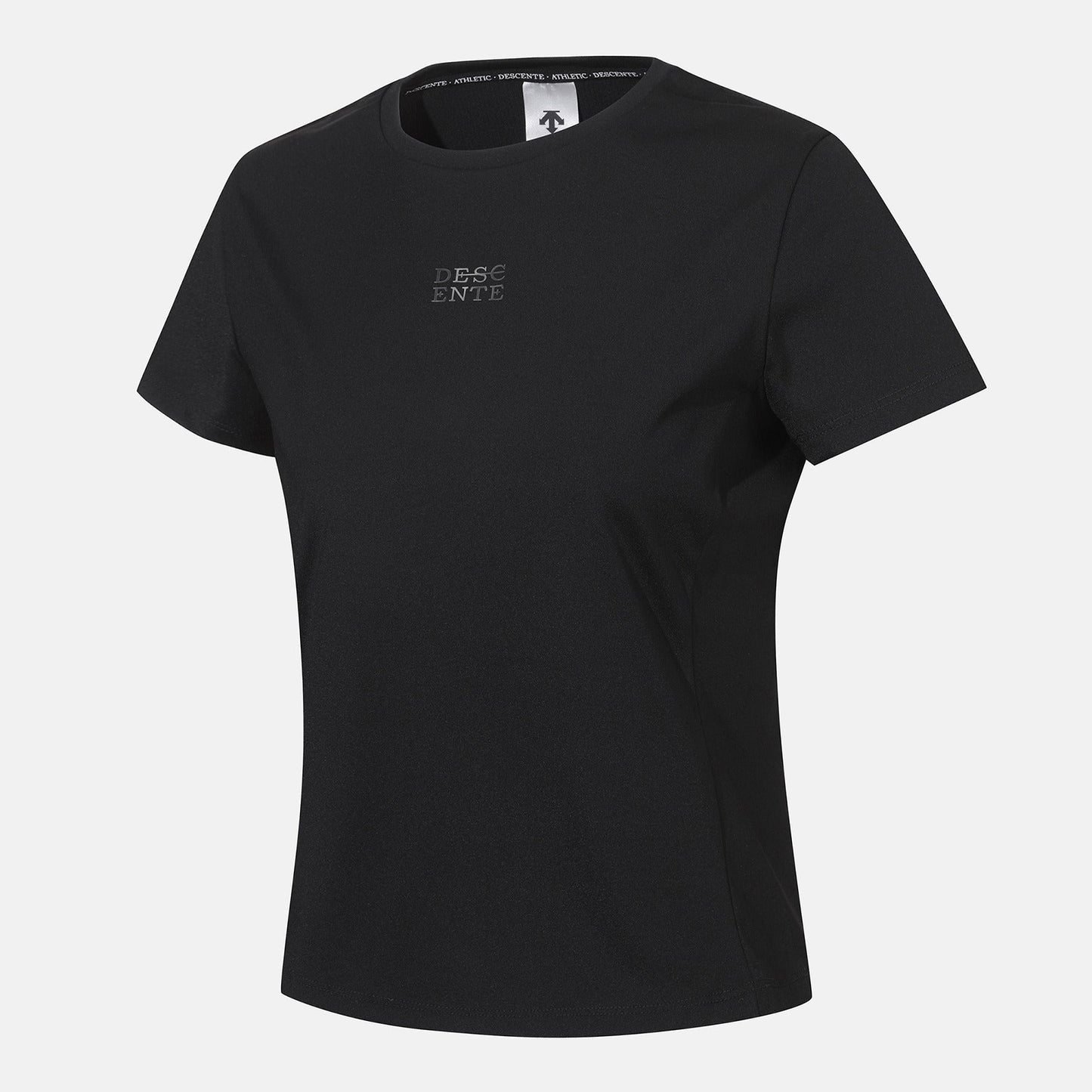 WOMENS SLIM FIT SEMICROP HALF SLEEVE T-SHIRTS 女士 中短版運動上衣
