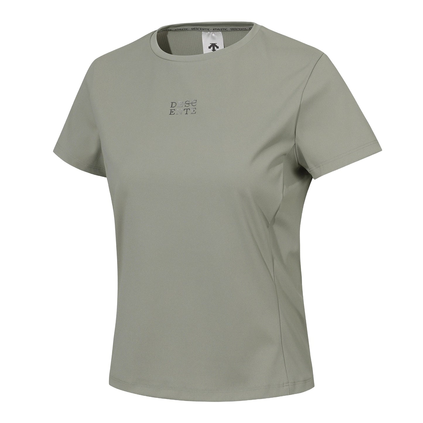 WOMENS SLIM FIT SEMICROP HALF SLEEVE T-SHIRTS 女士 中短版運動上衣