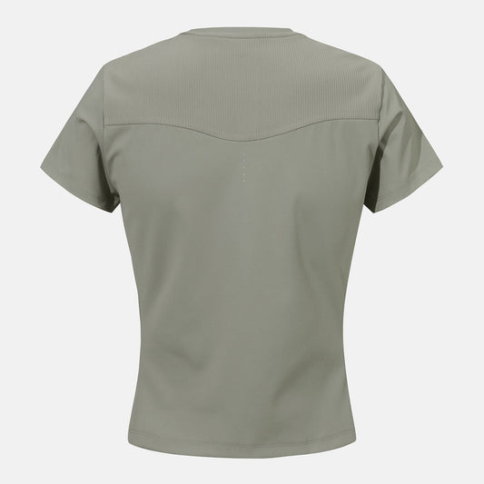 WOMENS SLIM FIT SEMICROP HALF SLEEVE T-SHIRTS 女士 中短版運動上衣