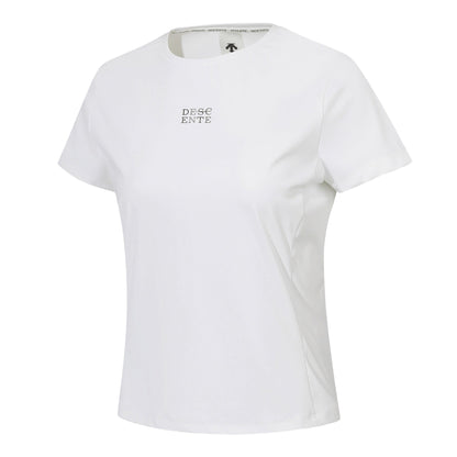 WOMENS SLIM FIT SEMICROP HALF SLEEVE T-SHIRTS 女士 中短版運動上衣