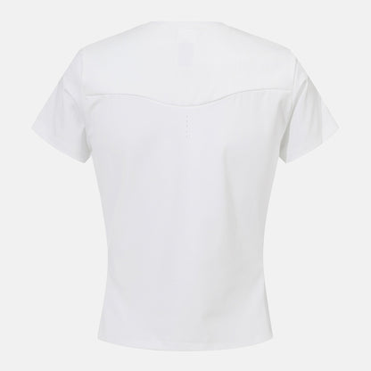 WOMENS SLIM FIT SEMICROP HALF SLEEVE T-SHIRTS 女士 中短版運動上衣