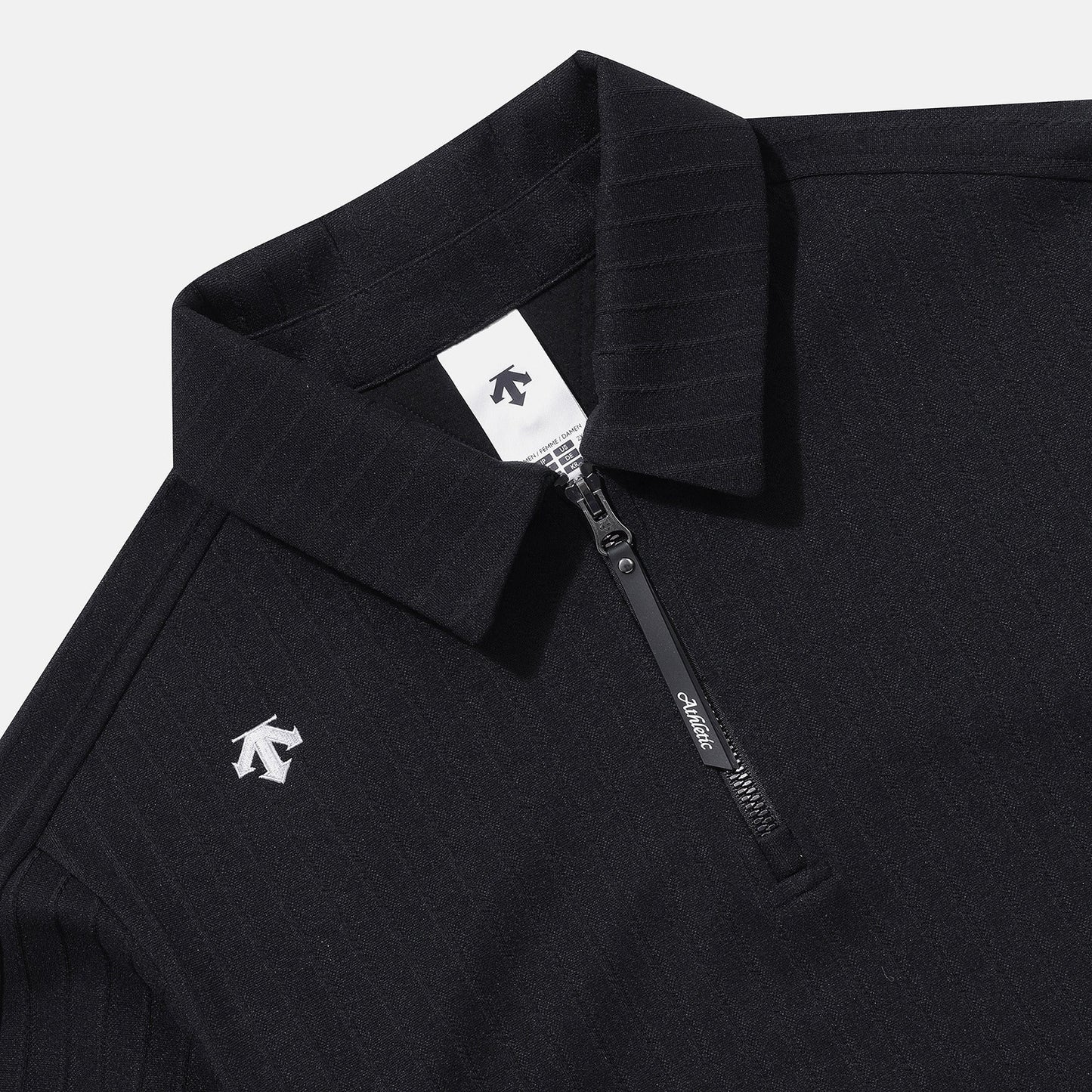 JACQUARD HALF ZIP-UP SWEAT SHIRTS 女士 運動衛衣