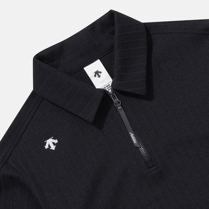 JACQUARD HALF ZIP-UP SWEAT SHIRTS 女士 運動衛衣