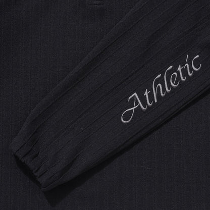 JACQUARD HALF ZIP-UP SWEAT SHIRTS 女士 運動衛衣