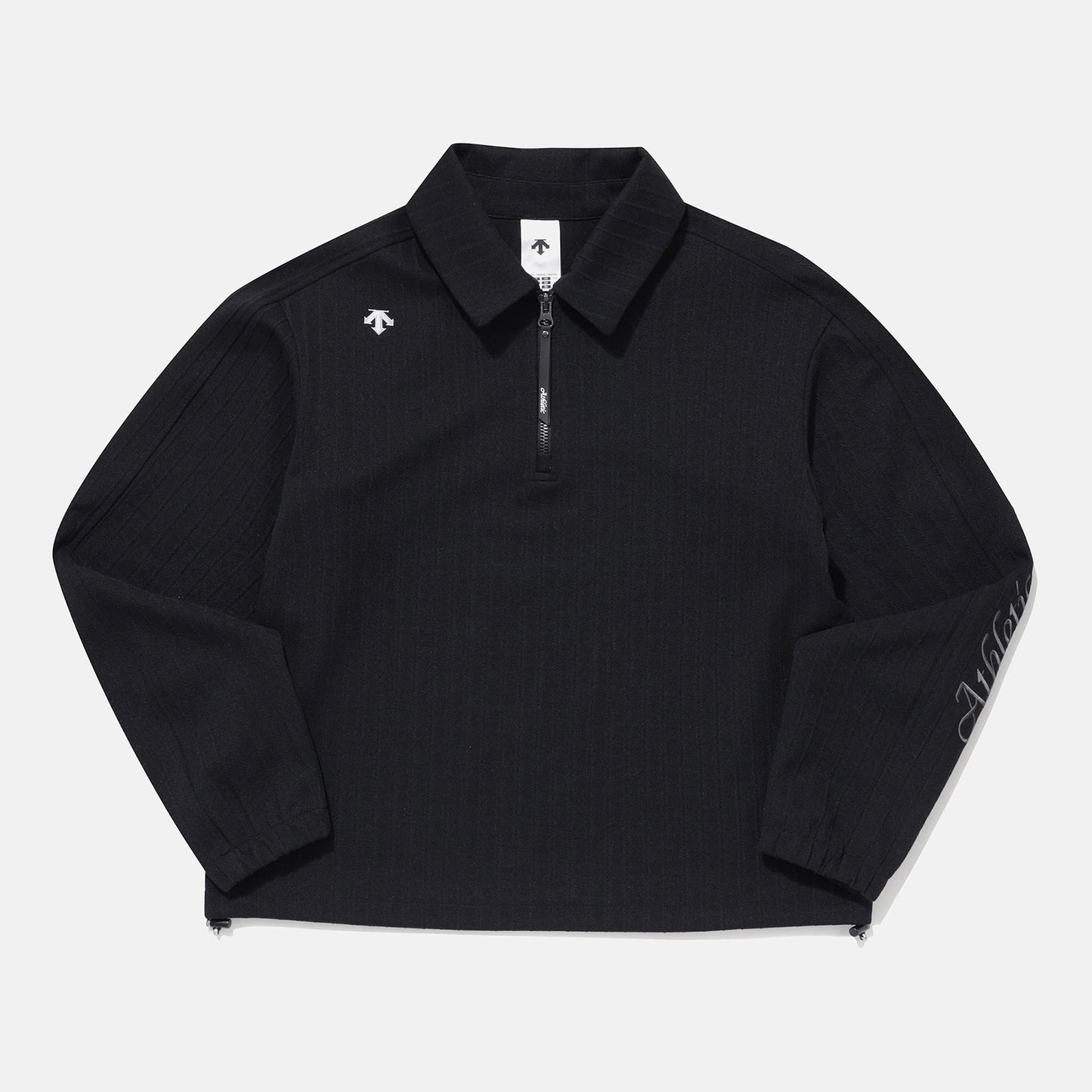 JACQUARD HALF ZIP-UP SWEAT SHIRTS 女士 運動衛衣